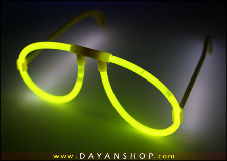 عینک نورانی طرح GLO