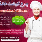 خرید اینترنتی چرخ گوشت دستی خانگی