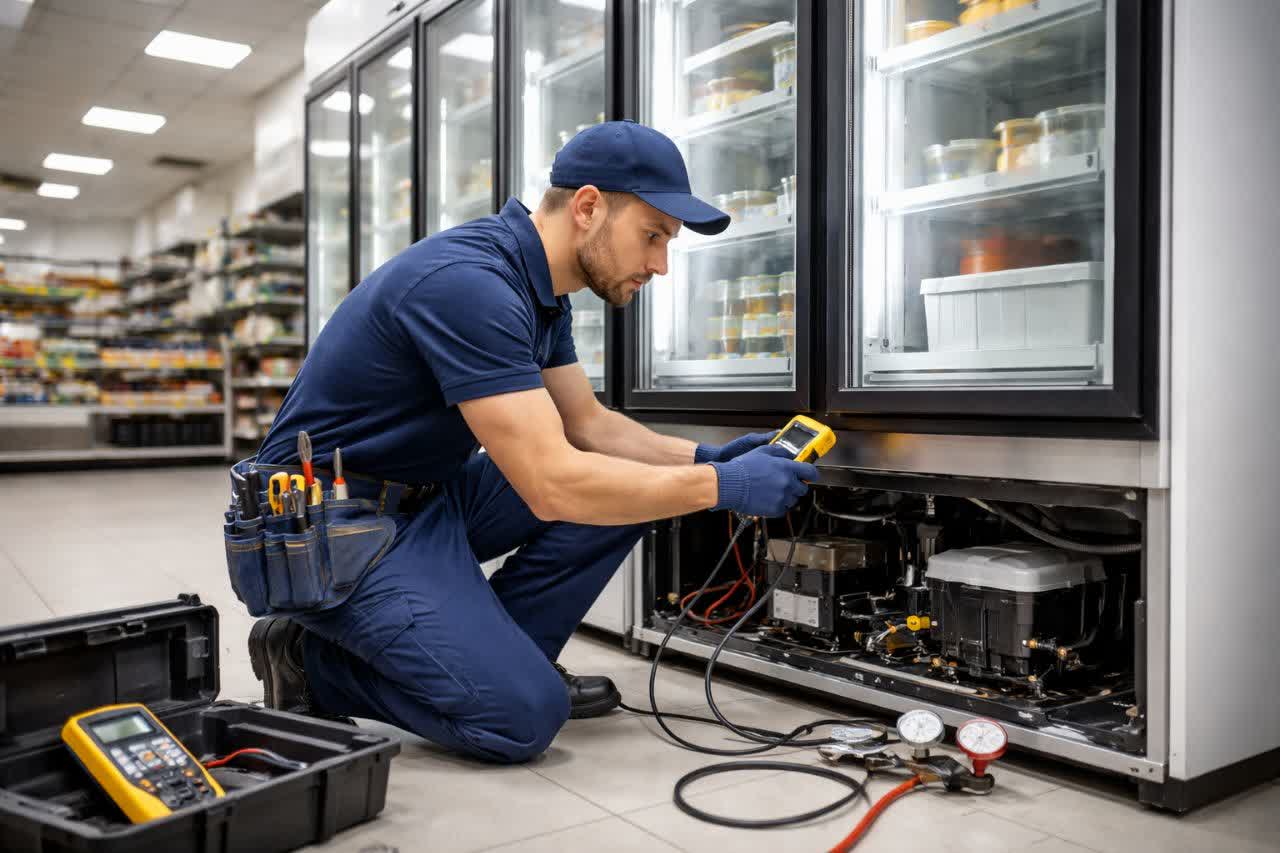 بهترین مرکز تعمیر یخچال ایستاده در تهران